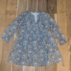 Floral pattern dress